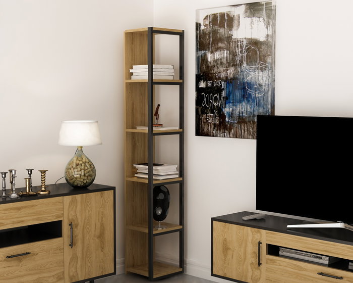 Hanah Home Texas - Roble y Negro Hanah Home Texas - Roble y Negro